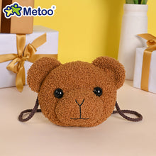 Load image into Gallery viewer, Metoo Plush Bear Sling Bag Cute Plush Phone Bag Girls Plush Mini Bag Coins Purse Birthday Gifts Crossbody Bag
