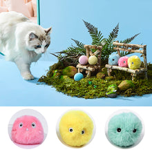 Load image into Gallery viewer, Smart Cat Toys Interactive Ball Kitten Touch Squeaky Catching Toy Pet Playing Ball Pet Squeaky Training Supplies Products
