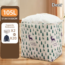 Load image into Gallery viewer, 100L Folding Laundry Basket Round Storage Bin Drawstring Bag Large Hamper Collapsible Clothes Toy Basket Bucket Organizer
