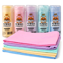 Load image into Gallery viewer, Pet Towel Quick Dry Dog Towel Bath Robe PVA Absorbent Cat Bath Towel Convenient Pet Cleaning Washcloth Pet Accessories
