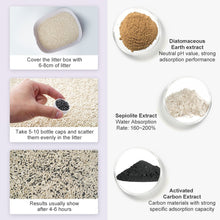 Load image into Gallery viewer, 250ml Cat Litter Deodorant Beads for Kitten Toilet Artifact Pet Odor Activated Carbon Absorbs Kitty Sand Stink Cleaning Supplies
