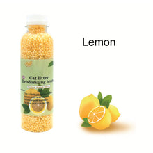 Load image into Gallery viewer, 250ml Cat Litter Deodorant Beads for Kitten Toilet Artifact Pet Odor Activated Carbon Absorbs Kitty Sand Stink Cleaning Supplies
