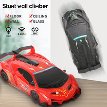 Load image into Gallery viewer, Anti Gravity Wall Climbing 360 Rotating Stunt RC Car Electric Drift Car Four-wheel Drive on The Wall Children's Toy Model Cars with Remote Control
