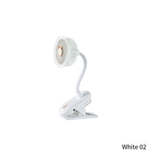 Load image into Gallery viewer, Portable Mini Hand Clip Fan USB Rechargeable Quiet Desktop Electric Fan High Quality Student Dormitory Small Cooling Fan
