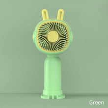 Load image into Gallery viewer, Handheld Mini Fan Portable Desktop USB Charging Fan One Putton Switch Summer Cooling Fan for Home Outdoor
