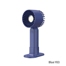 Load image into Gallery viewer, Handheld Mini Fan Portable Desktop USB Charging Fan 3 Speeds Adujustable Summer Cooling Fan for Home Outdoor
