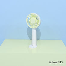 Load image into Gallery viewer, Handheld Mini Fan Portable Desktop USB Charging Fan 3 Speeds Adujustable Summer Cooling Fan for Home Outdoor
