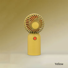 Load image into Gallery viewer, Portable Handheld Fan Office Desktop USB Rechargeable Quiet Small Electric Fan Student Dormitory Air Cooling Fan

