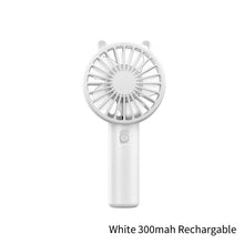 Load image into Gallery viewer, Handheld Mini Fan Portable Desktop USB Charging Fan Summer Air Cooling Fan Silent Pocket Cooling Fan for Office Student Dormitory
