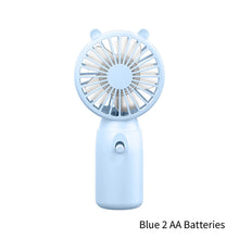 Load image into Gallery viewer, Handheld Mini Fan Portable Desktop USB Charging Fan Summer Air Cooling Fan Silent Pocket Cooling Fan for Office Student Dormitory
