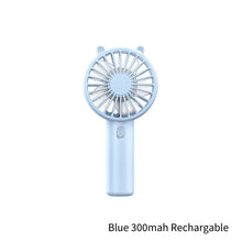 Load image into Gallery viewer, Handheld Mini Fan Portable Desktop USB Charging Fan Summer Air Cooling Fan Silent Pocket Cooling Fan for Office Student Dormitory

