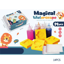 Load image into Gallery viewer, Kids Handmade DIY Magic Water Elves Kit Set Toys Craft Painting Stickers Ocean Mold Magic Water Elf Education Montessori Toy
