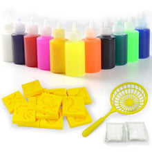 Load image into Gallery viewer, Kids Handmade DIY Magic Water Elves Kit Set Toys Craft Painting Stickers Ocean Mold Magic Water Elf Education Montessori Toy
