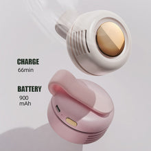 Load image into Gallery viewer, Outdoor Portable Lazy Clip-On Hanging Waist Small Whirlwind Fan USB Rechargeable Silent Mini Fan
