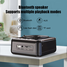 Load image into Gallery viewer, Retro record player wireless bluetooth speaker Multifunction Mini Audio
