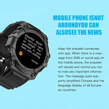 Load image into Gallery viewer, FD68 smartwatch waterproof heart rate sleeping monitoring smart watch fitness band 1.44 Inch Round Screen Health
