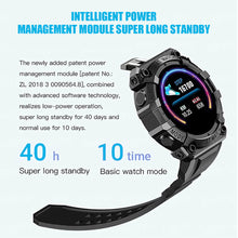 Load image into Gallery viewer, FD68 smartwatch waterproof heart rate sleeping monitoring smart watch fitness band 1.44 Inch Round Screen Health
