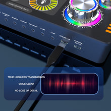 Load image into Gallery viewer, Sound Card Q7 Live Mixer Noise Reduction Mixers for Computer Smartphone Tablet
