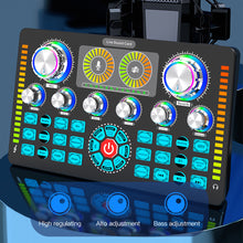 Load image into Gallery viewer, Sound Card Q7 Live Mixer Noise Reduction Mixers for Computer Smartphone Tablet
