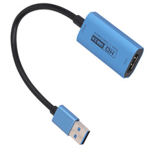 Load image into Gallery viewer, USB3.0 Video Capture Card 4K 1080P HDMI-Compatible to USB Video Game Grabber Record for PC Game Camera Recording Live Streaming
