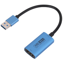 Load image into Gallery viewer, USB3.0 Video Capture Card 4K 1080P HDMI-Compatible to USB Video Game Grabber Record for PC Game Camera Recording Live Streaming
