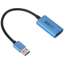 Load image into Gallery viewer, USB3.0 Video Capture Card 4K 1080P HDMI-Compatible to USB Video Game Grabber Record for PC Game Camera Recording Live Streaming
