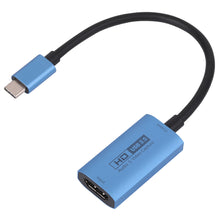 Load image into Gallery viewer, USB-C Video Capture Card 4K 1080P HDMI-Compatible to USB Video Game Grabber Record for PC Game Camera Recording Live Streaming
