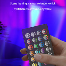 Load image into Gallery viewer, Music Light Bar Bluetooth RGB Desk Atmosphere Lamp 2pack Game TV Wall Computer Decoration Music Rhythm Night Light
