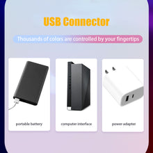 Load image into Gallery viewer, Music Light Bar Bluetooth RGB Desk Atmosphere Lamp 2pack Game TV Wall Computer Decoration Music Rhythm Night Light
