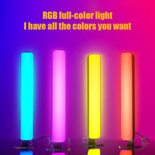 Load image into Gallery viewer, Music Light Bar Bluetooth RGB Desk Atmosphere Lamp 2pack Game TV Wall Computer Decoration Music Rhythm Night Light
