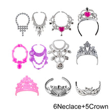 Load image into Gallery viewer, Dress Jewelry for 30cm Doll Accessories Doll Dressing Shoes Bags Doll Clothes Hanger Kids Pretand Play Toys Girls Gifts
