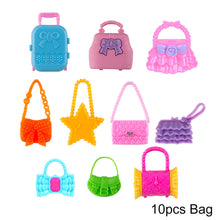 Load image into Gallery viewer, Dress Jewelry for 30cm Doll Accessories Doll Dressing Shoes Bags Doll Clothes Hanger Kids Pretand Play Toys Girls Gifts
