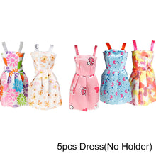 Load image into Gallery viewer, Dress Jewelry for 30cm Doll Accessories Doll Dressing Shoes Bags Doll Clothes Hanger Kids Pretand Play Toys Girls Gifts
