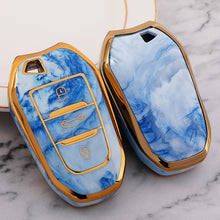 Load image into Gallery viewer, TPU Car Key Box Cover Protection Jade Pattern 3 Keys For Peugeot 308 408 508 2008 3008 4008 5008 Citroen C4 C4L C6 C3-XR

