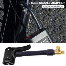 Load image into Gallery viewer, 10/20/30/40/50/60cm Car Air Pump Extension Tube Nozzle Adapter Mouth with Deflate Hose Air Inflator Electric Pump Connector Accessories
