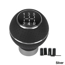 Load image into Gallery viewer, Aluminium 5 Speed Car Gear Shift Knob For Manual Transmission Automatic Gear level Knob Shift Lever with M8 M10 M12 Adapter
