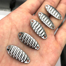 Load image into Gallery viewer, 10PCS Fishing Lures Metal Vib Sequins Jigging Spoon Vibration Hard Bait Wobblers Spinner Crankbait Carp Tackles Tools
