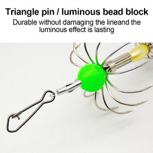 Load image into Gallery viewer, 1/5/10Pcs Squid Hook Squid Jigs Sea Fishing Octopus Hook Luminous Squid Umbrella Hook Fishing Lure Calamary Bait Catcher
