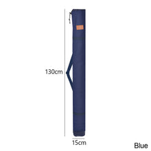 Load image into Gallery viewer, Folding Portable Canvas Fishing Rod Bag Storage Bag Fishing Tackle Storage Bag Large Capacity Fishing Gear Accessories

