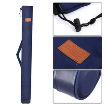 Load image into Gallery viewer, Folding Portable Canvas Fishing Rod Bag Storage Bag Fishing Tackle Storage Bag Large Capacity Fishing Gear Accessories

