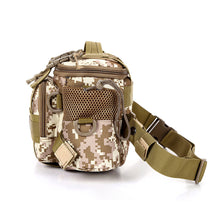 Load image into Gallery viewer, Outdoor Waterproof Fish Lures Gear Storage Waist Pack Multifunctional Fishing Tackle Bags Single Shoulder Crossbody Fishing Bag
