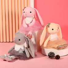 Load image into Gallery viewer, 39cm Cute Ballet Rabbit Plush Toy Long Ear Soft Stuffed Bunny Doll Sleeping Toy Girls Kids Baby Plush Animal Birthday Gifts
