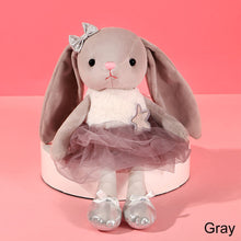 Load image into Gallery viewer, 39cm Cute Ballet Rabbit Plush Toy Long Ear Soft Stuffed Bunny Doll Sleeping Toy Girls Kids Baby Plush Animal Birthday Gifts
