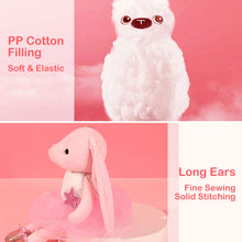 Load image into Gallery viewer, 39cm Cute Ballet Rabbit Plush Toy Long Ear Soft Stuffed Bunny Doll Sleeping Toy Girls Kids Baby Plush Animal Birthday Gifts
