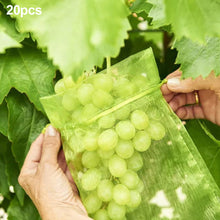 Load image into Gallery viewer, 20PCS Grape Fruit Protection Bags Garden Drawstring Netting Mesh Bags Anti-Bird For Plant Fruit Trees Organza Bags
