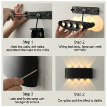 Load image into Gallery viewer, Outdoor Waterproof Led Wall Light Minimalist Modern Home Decoration Up Down Light For Living Room Bedroom Garden
