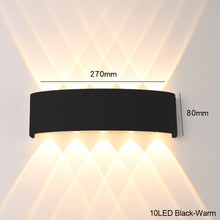 Load image into Gallery viewer, Outdoor Waterproof Led Wall Light Minimalist Modern Home Decoration Up Down Light For Living Room Bedroom Garden
