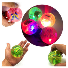 Load image into Gallery viewer, Glowing Bouncy Ball Colorful Flash Jumping Ball Children Luminous Toys Kids LED Glitter Elastic Ball Lato Lato Toys
