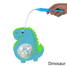 Load image into Gallery viewer, Beautiful Cartoon Lantern Reliable Luminous Lantern Three Flash Modes Luminous Toy Flash Lantern Glitter
