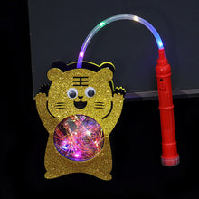 Load image into Gallery viewer, Beautiful Cartoon Lantern Reliable Luminous Lantern Three Flash Modes Luminous Toy Flash Lantern Glitter
